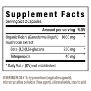 Organic Reishi Mushroom Capsules (90 Capsules)
