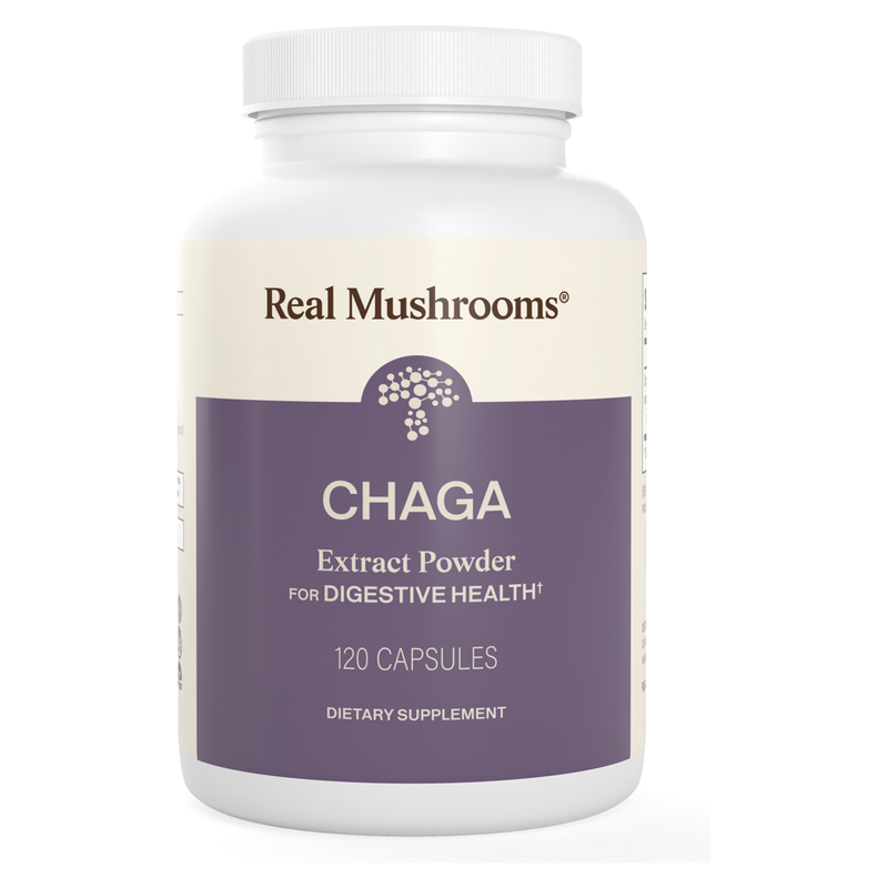 Organic Chaga Extract Capsules (120 Capsules)