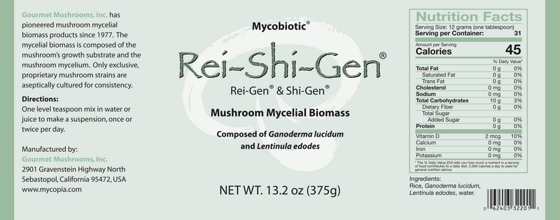 Rei-Shi-Gen (375 Grams Powder)