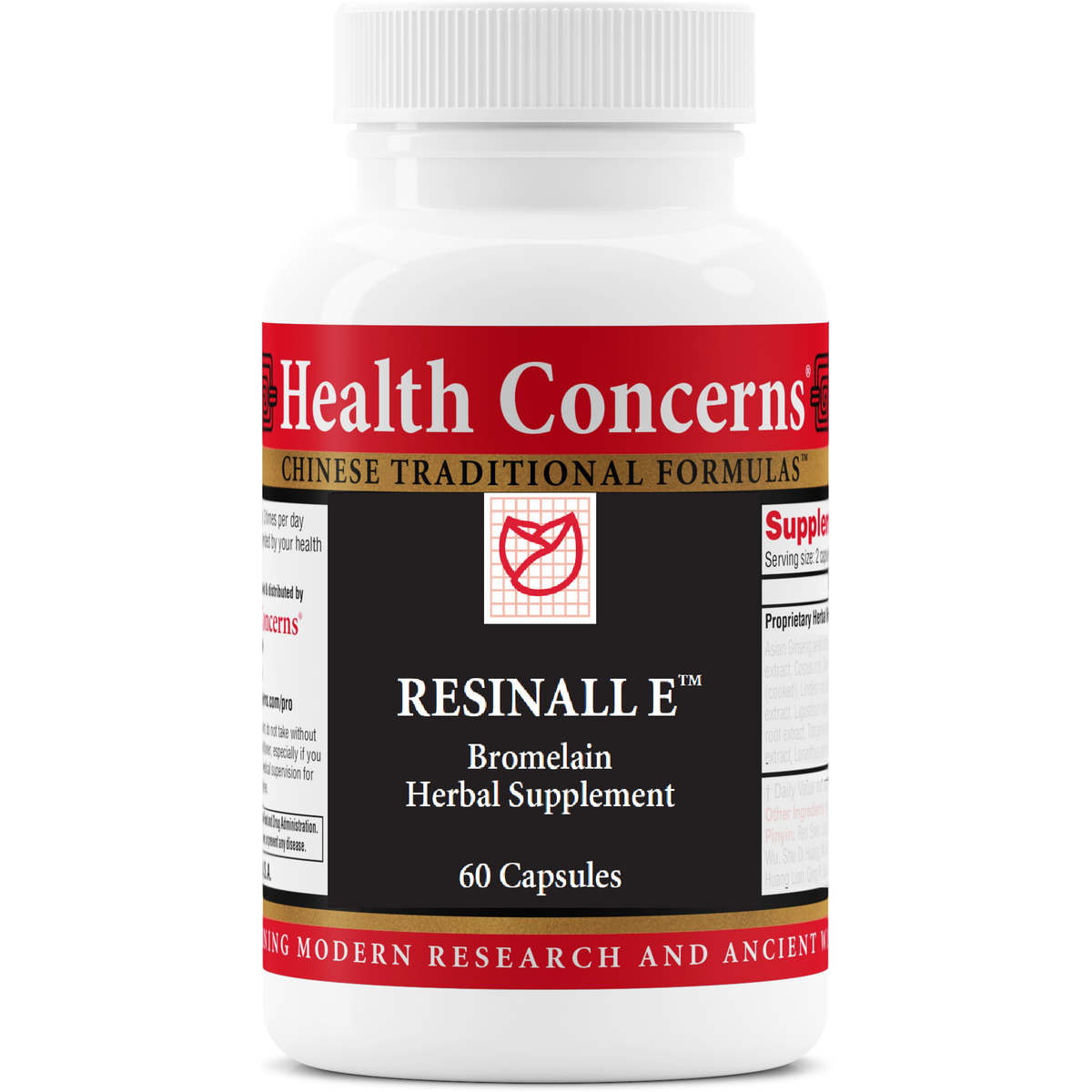 Health Concerns Resinall E Caps 60 Capsules — Pine Street Clinic