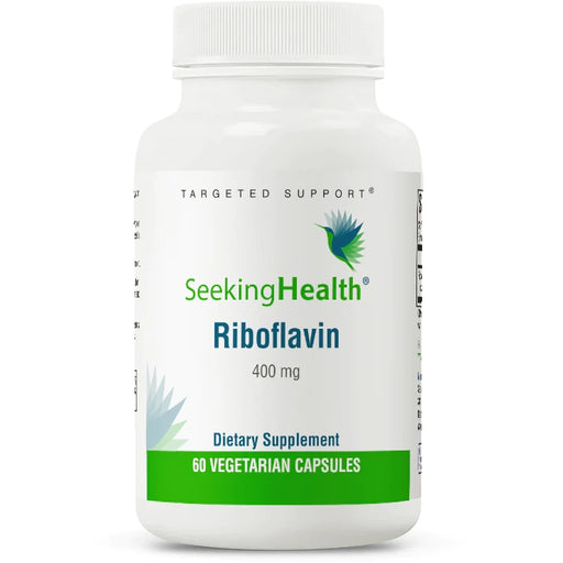 Riboflavin (60 Capsules)-Vitamins & Supplements-Seeking Health-Pine Street Clinic
