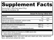 SAM-e & TMG Lemon (30 Servings)