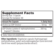 CDP Choline (60 Capsules)