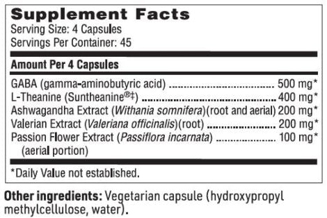 Sleep Support (Stress Support Complex) (180 Capsules)