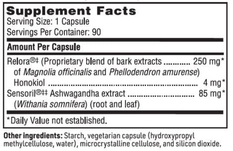 Calm Support - Cortisol Management (90 Capsules)