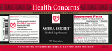 Astra 18 Diet (90 Capsules)