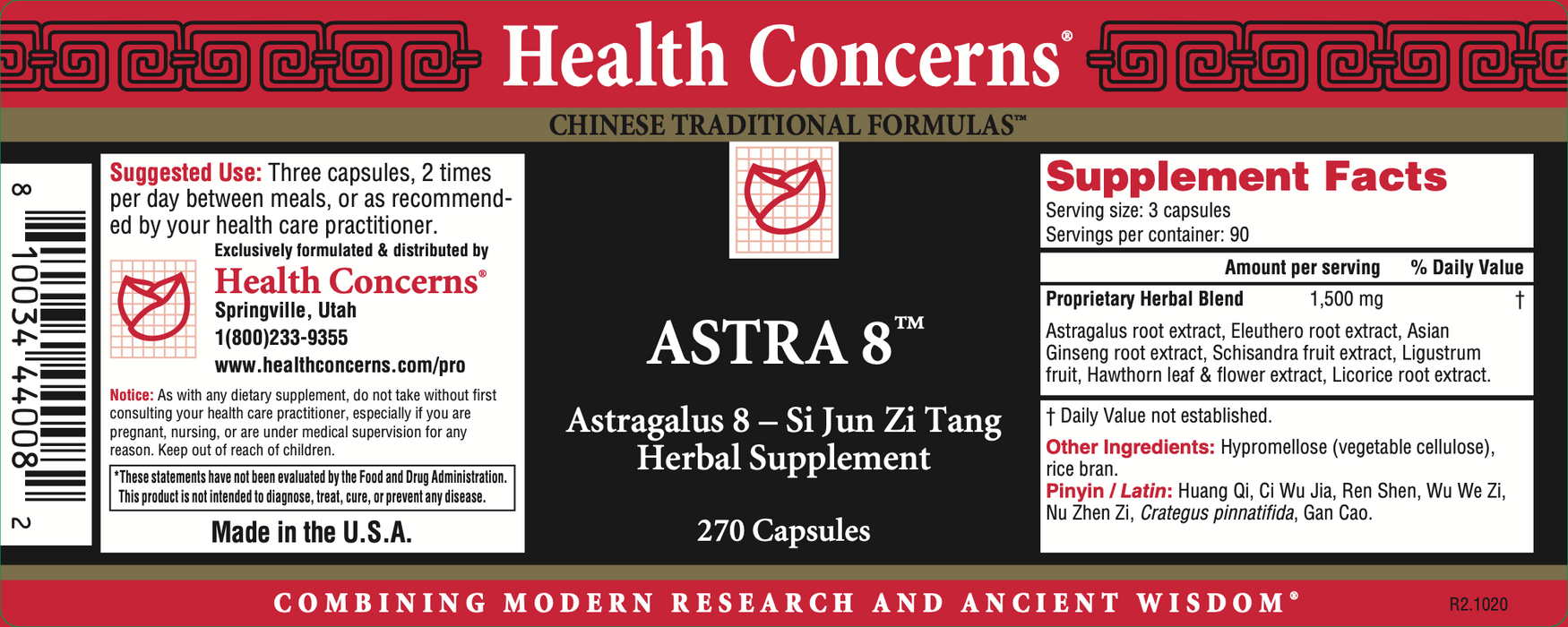 Health Concerns - Astra 8 - 