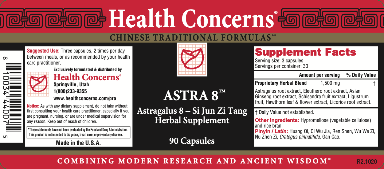 Health Concerns - Astra 8 - 