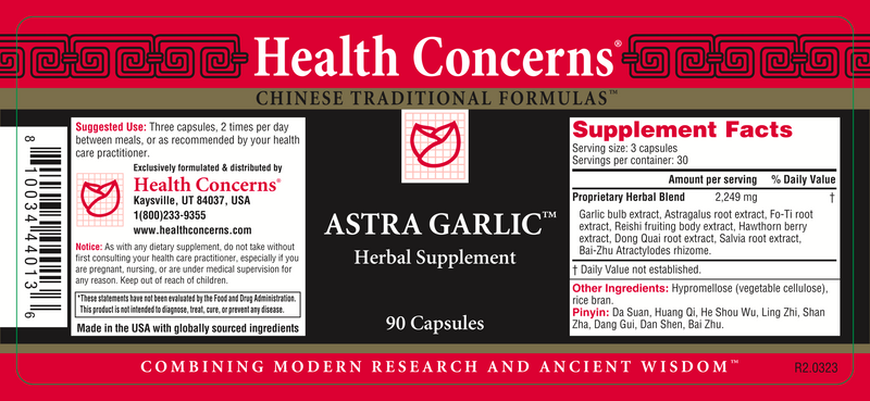 Astra Garlic (90 Capsules)