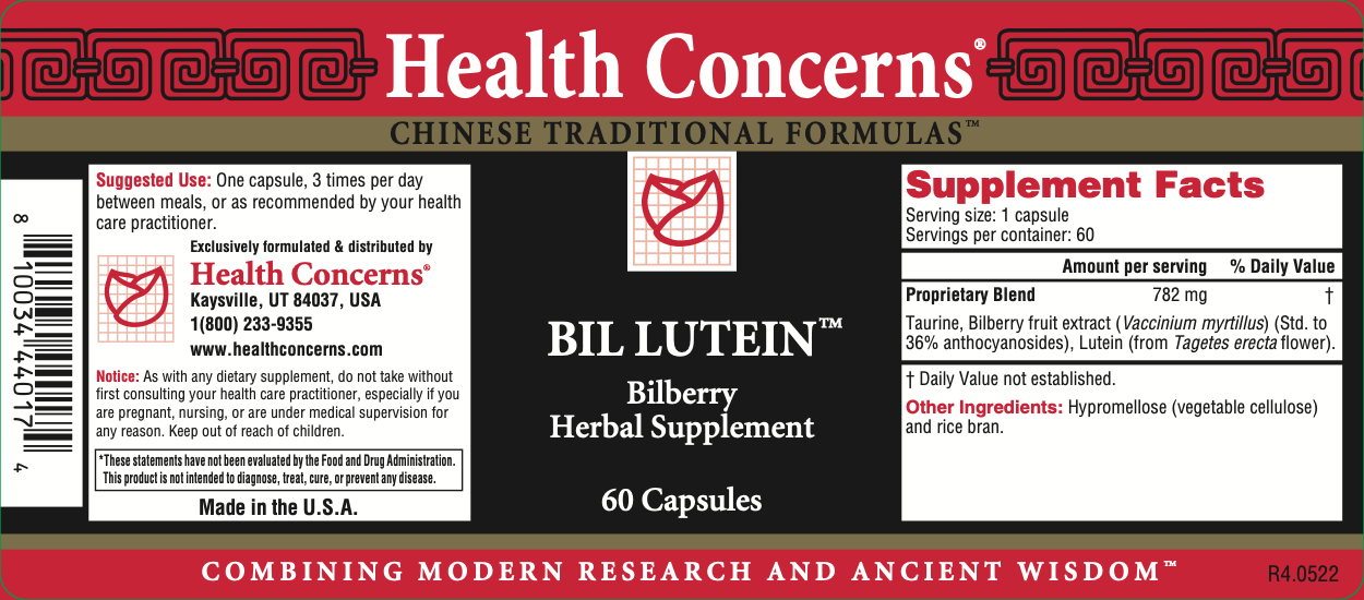 Bil Lutein (60 Capsules)