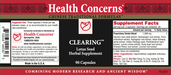 Health Concerns - Clearing (90 Capsules) - 