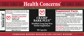Health Concerns - Cramp Bark Plus (90 Capsules) - 