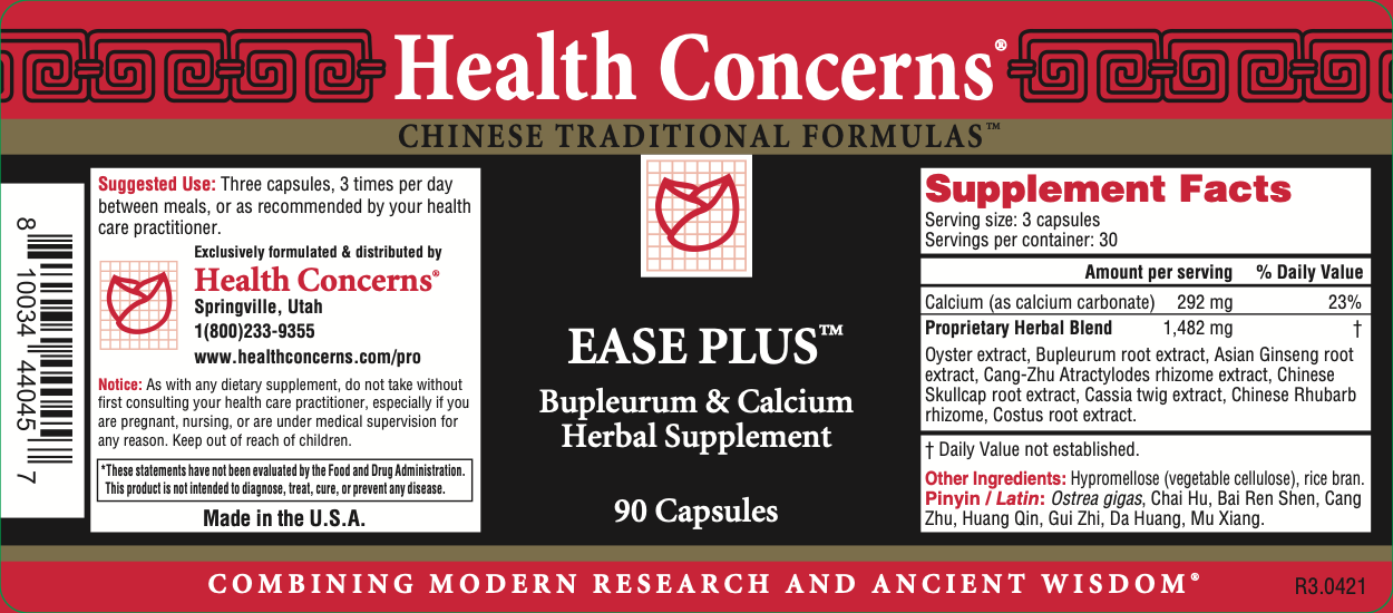 Health Concerns - Ease Plus - 