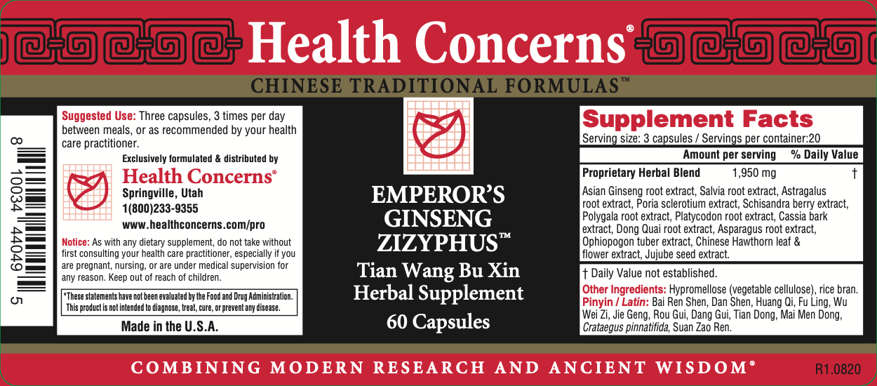 Emperor's Ginseng Zizyphus (60 Capsules)