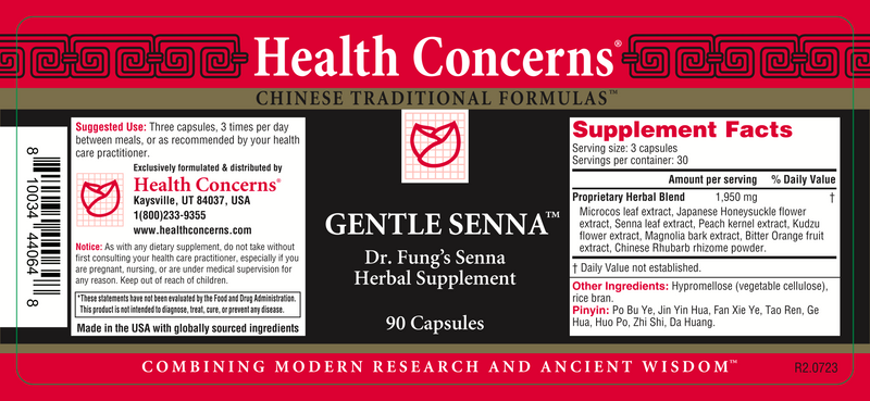 Gentle Senna (90 Capsules)