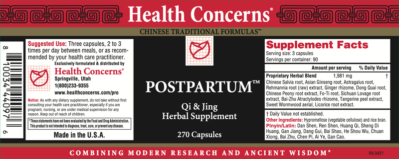 Postpartum (270 Capsules)