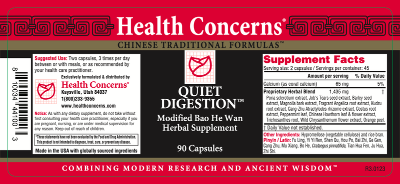 Quiet Digestion (Bao He Wan)