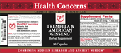 Health Concerns - Tremella & American Ginseng - 90 Capsules 