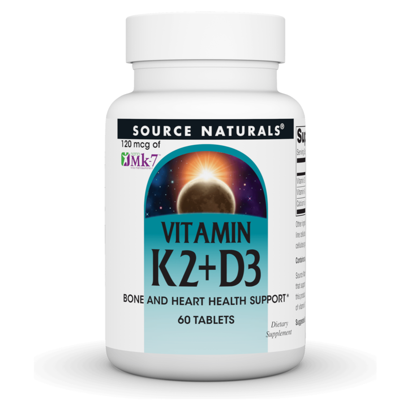 Vitamin K2 + D3 (60 Tablets)
