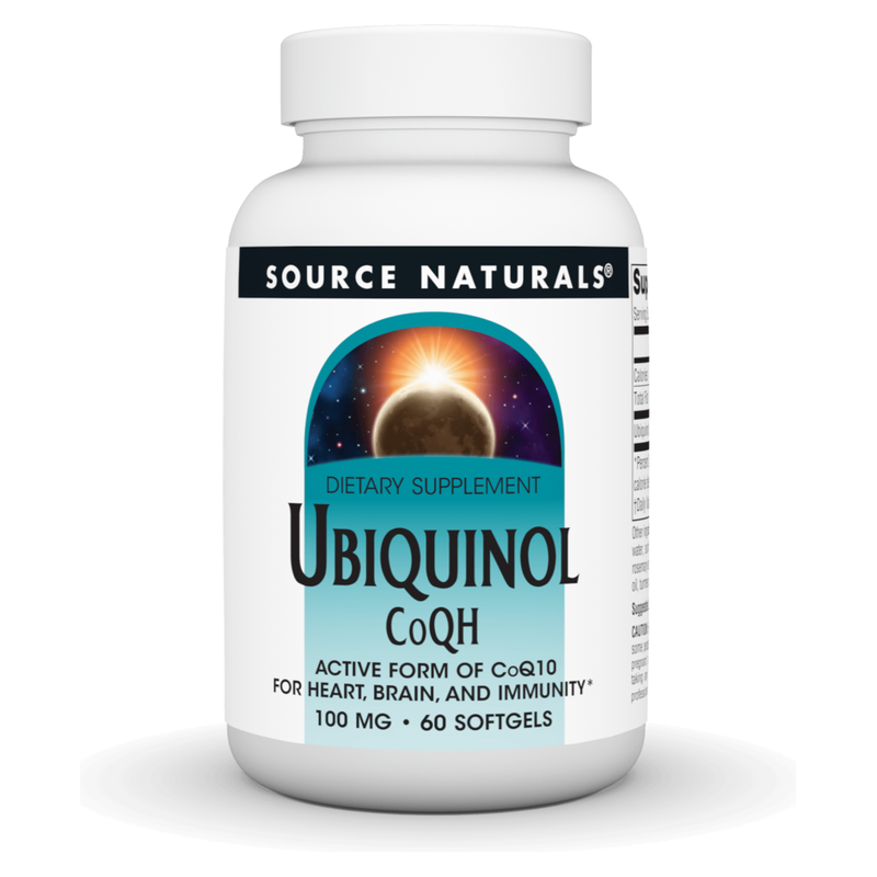 Ubiquinol CoQH 100 mg (60 Softgels)