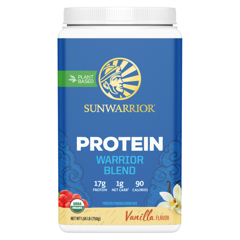 Warrior Blend Organic Protein — 750 g / Vanilla