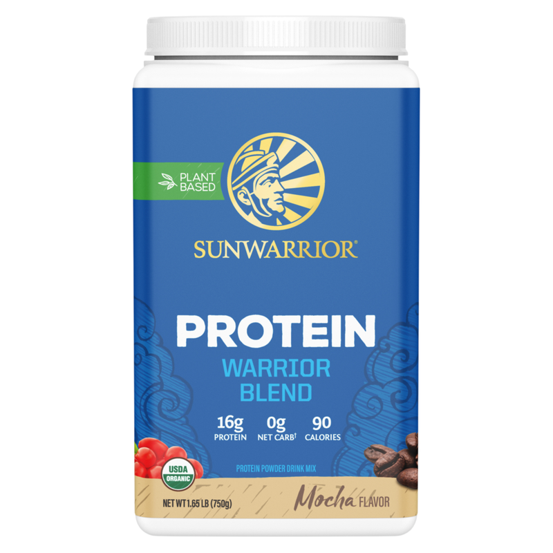 Warrior Blend Organic Protein — 750 g / Mocha