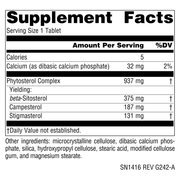 Beta Sitosterol Mega Strength 375 mg (120 Tablets)