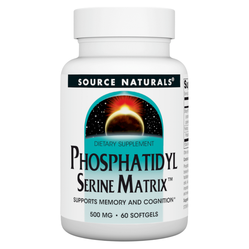 Phosphatidyl Serine Matrix 500 mg (60 Softgels)
