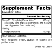Phosphatidyl Serine Matrix 500 mg (60 Softgels)