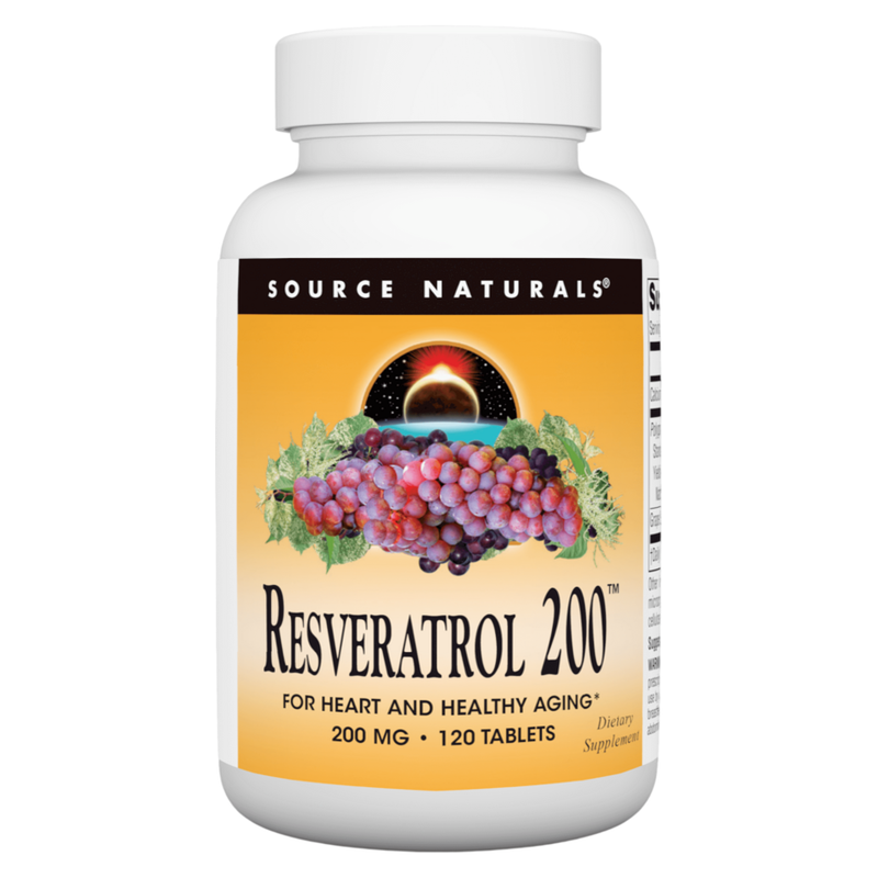 Resveratrol 200 mg (120 Tablets)