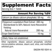 Resveratrol 200 mg (120 Tablets)