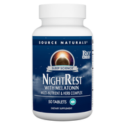 Sleep Science NightRest with Melatonin (50 Tablets)