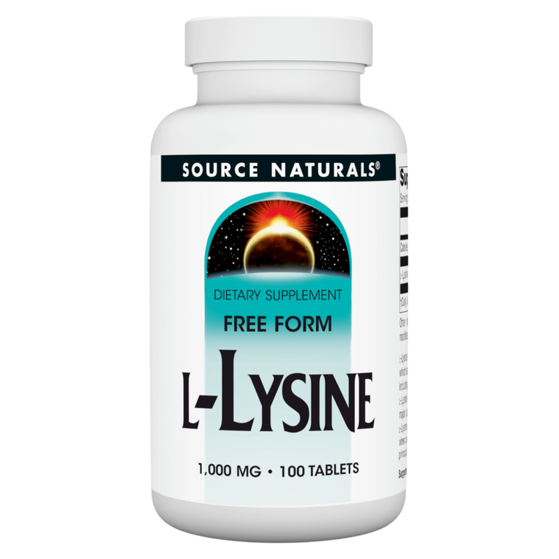 L-Lysine 1000 mg (100 Tablets)