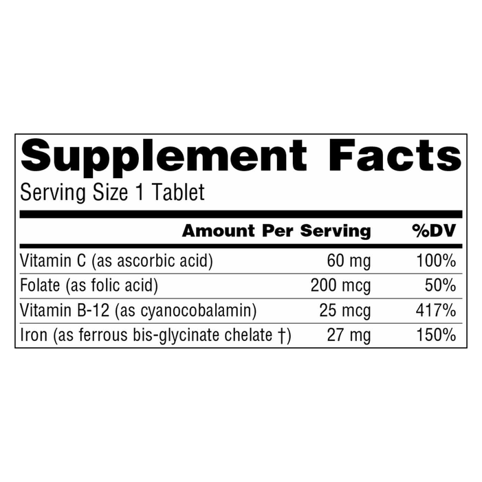 Advanced Ferrochel 27 mg (180 Tablets)