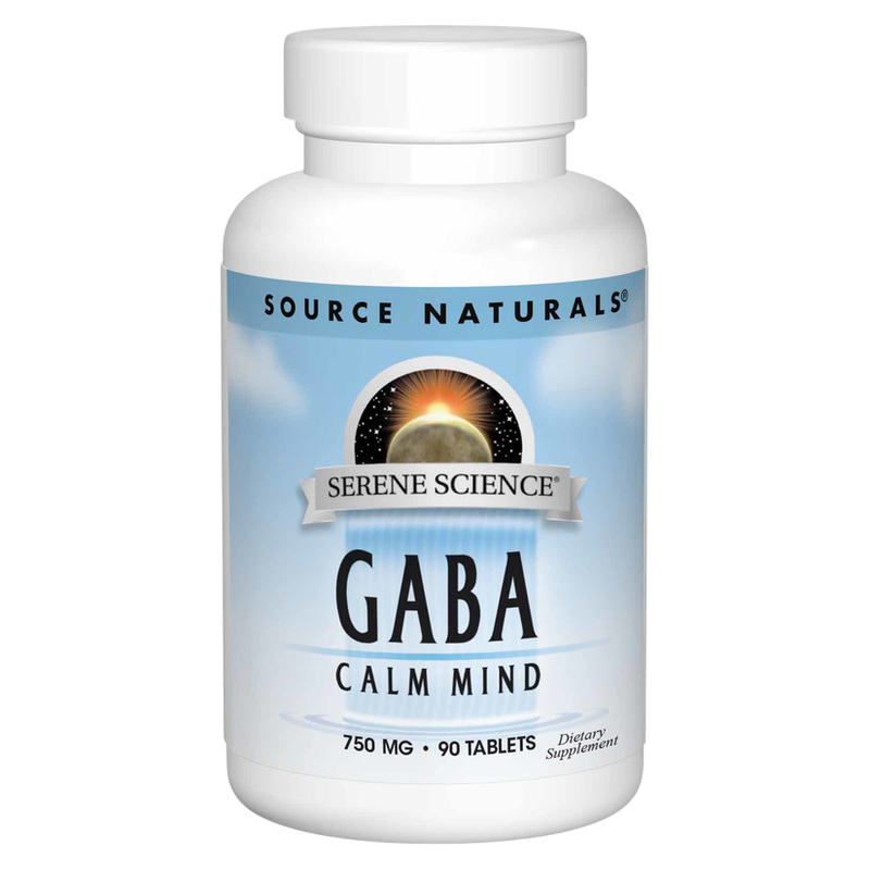 Serene Science GABA 750 mg Tablets (90 Tablets)