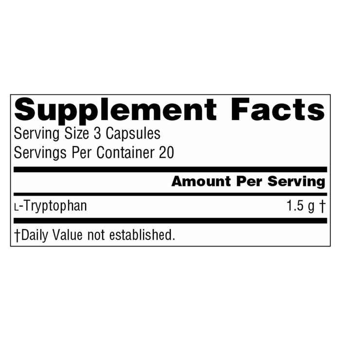 L-Tryptophan 500 mg