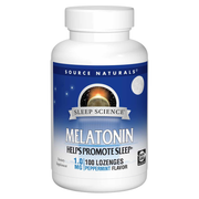 Sleep Science Melatonin 1 mg Peppermint Lozenges (100 Lozenges)