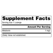 Sleep Science Melatonin 1 mg Peppermint Lozenges (100 Lozenges)