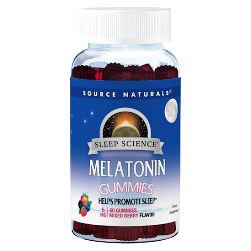 Sleep Science Melatonin 5 mg Mixed Berry Gummies (60 Gummies)
