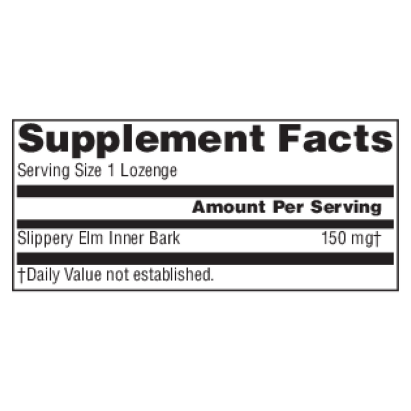 Slippery Elm Strawberry Lozenges (100 Lozenges)