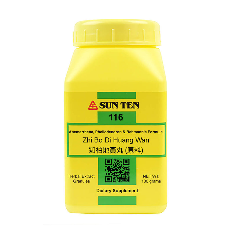 Zhi Bo Di Huang Wan (Anemarrhena, Phellodendron & Rehmannia Formula) (100 Grams Granules)
