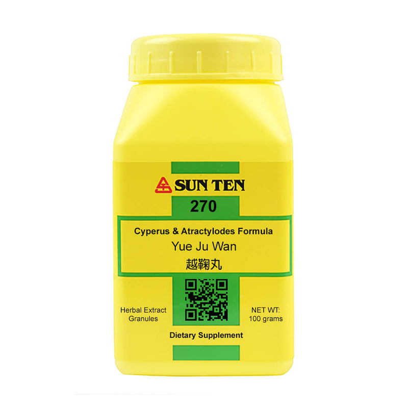 Yue Ju Wan (Cyperus & Atractylodes Formula) (100 Grams Granules)