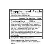 Gou Teng San (Gambir Formula) (100 Capsules) - Supplement Facts