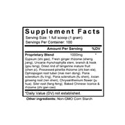 Gou Teng San (Gambir Formula) (100 Grams Granules) - Supplement Facts