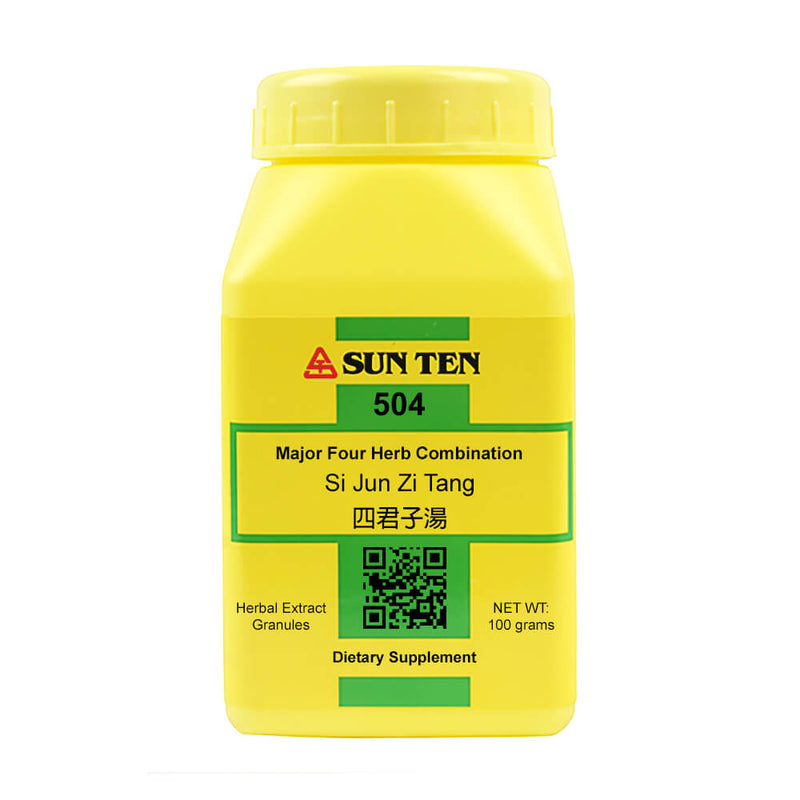 Si Jun Zi Tang (Major Four Herb Combination) (100 Grams Granules)