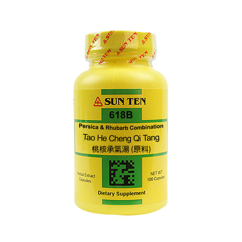 Tao He Cheng Qi Tang (Persica & Rhubarb Combination) (100 Capsules)