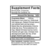 Xiao Yao San (Tang-kuei & Bupleurum Formula) (100 Capsules) - Supplement Facts