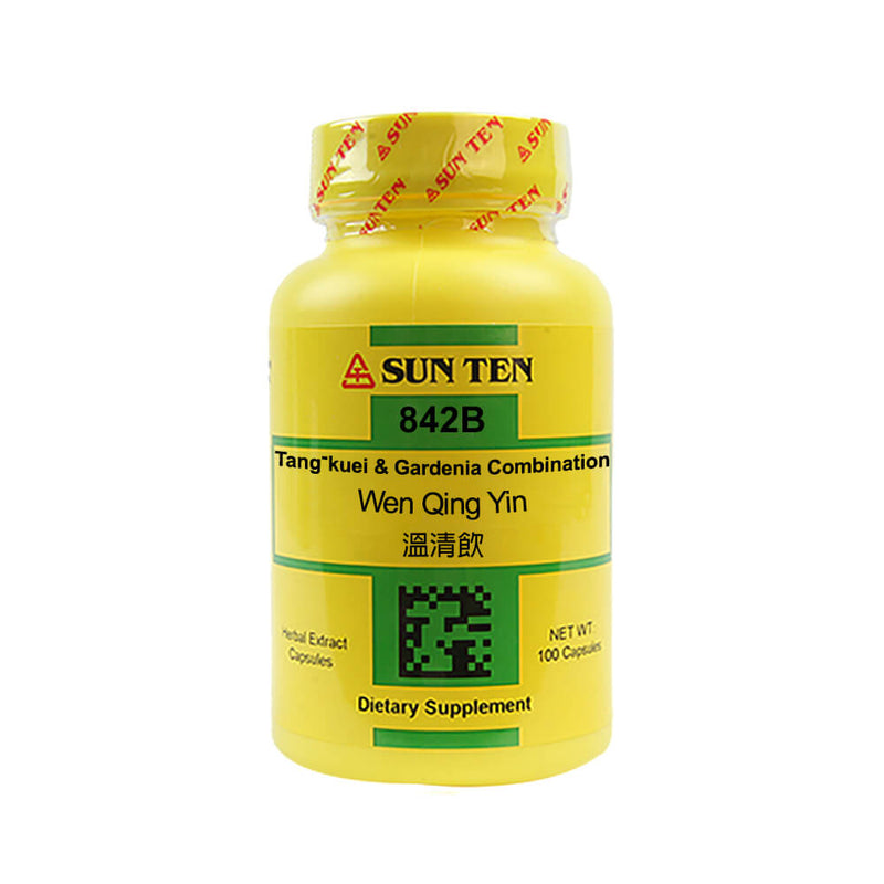 Wen Qing Yin (Tang-kuei & Gardenia Combination) (100 Capsules)