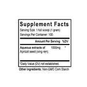 Xing Ren (Apricot Seed) (100 Grams Granules) - Supplement Facts