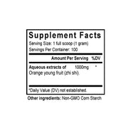 Zhi Shi (Chih-shih) (100 Grams Granules) - Supplement Facts